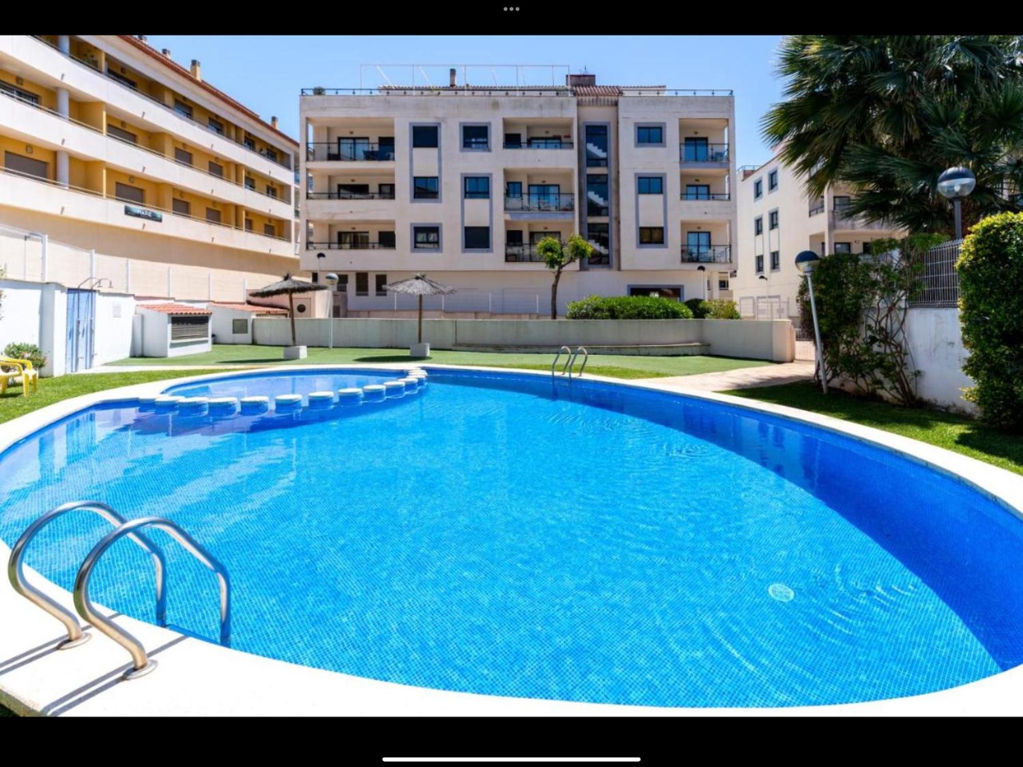 Stadscentrum Moraira Appartement El Sol De Moraira Met Zwembad Exterior foto