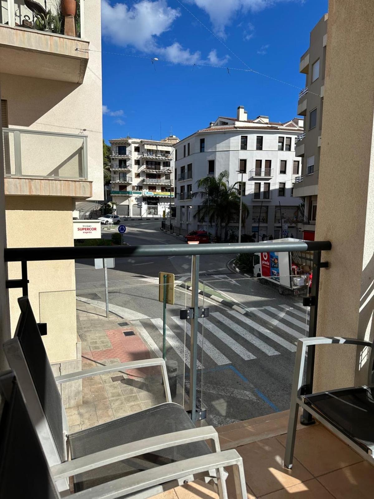 Stadscentrum Moraira Appartement El Sol De Moraira Met Zwembad Exterior foto