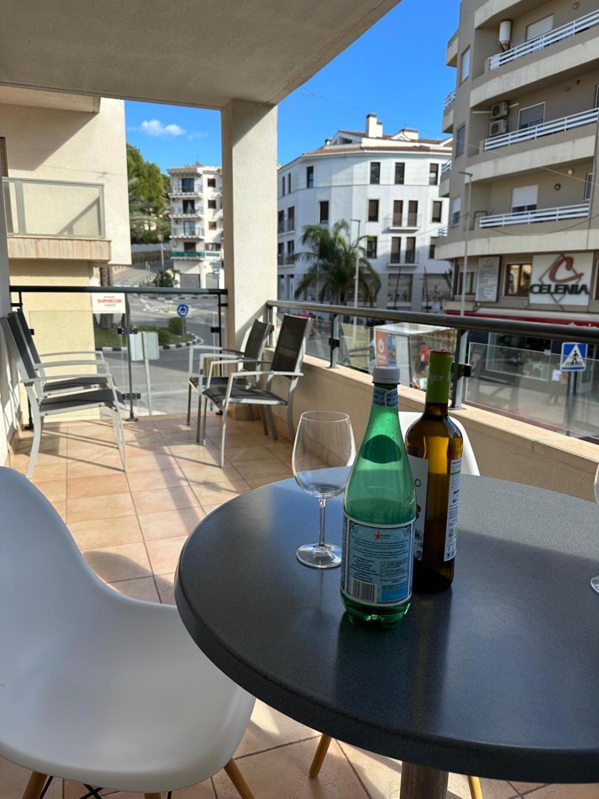 Stadscentrum Moraira Appartement El Sol De Moraira Met Zwembad Exterior foto