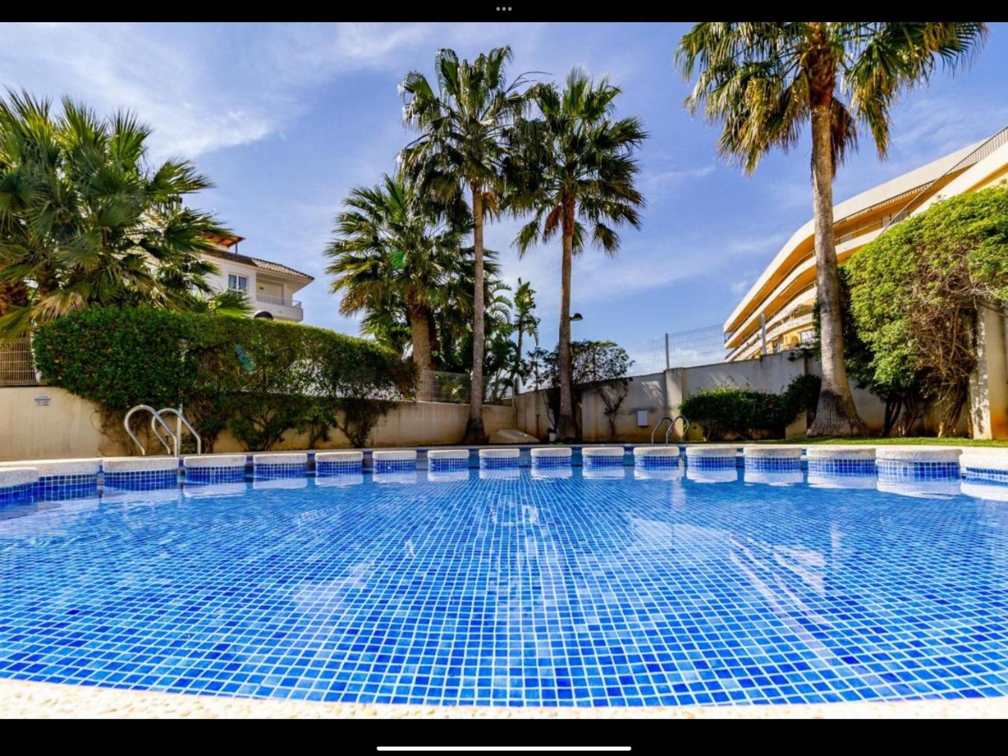 Stadscentrum Moraira Appartement El Sol De Moraira Met Zwembad Exterior foto